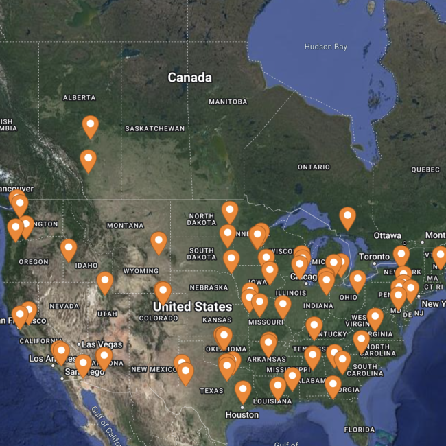 Locations of Hogg Davis premium utilities & trailers dealers